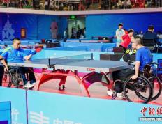开云-残特奥会乒乓球比赛在广州开赛