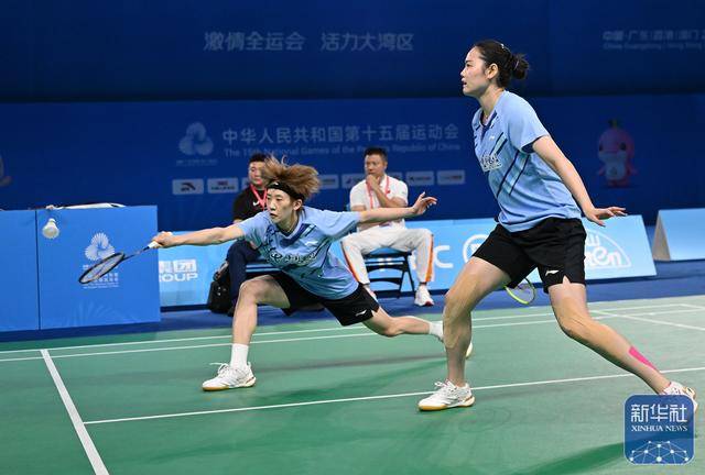 开云下载-全运会｜郑雨/张殊贤晋级羽毛球女双决赛