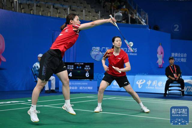 开云下载-全运会｜郑雨/张殊贤晋级羽毛球女双决赛