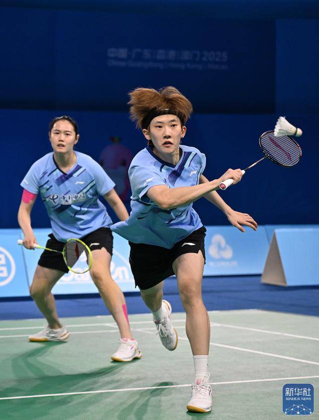 开云下载-全运会｜郑雨/张殊贤晋级羽毛球女双决赛
