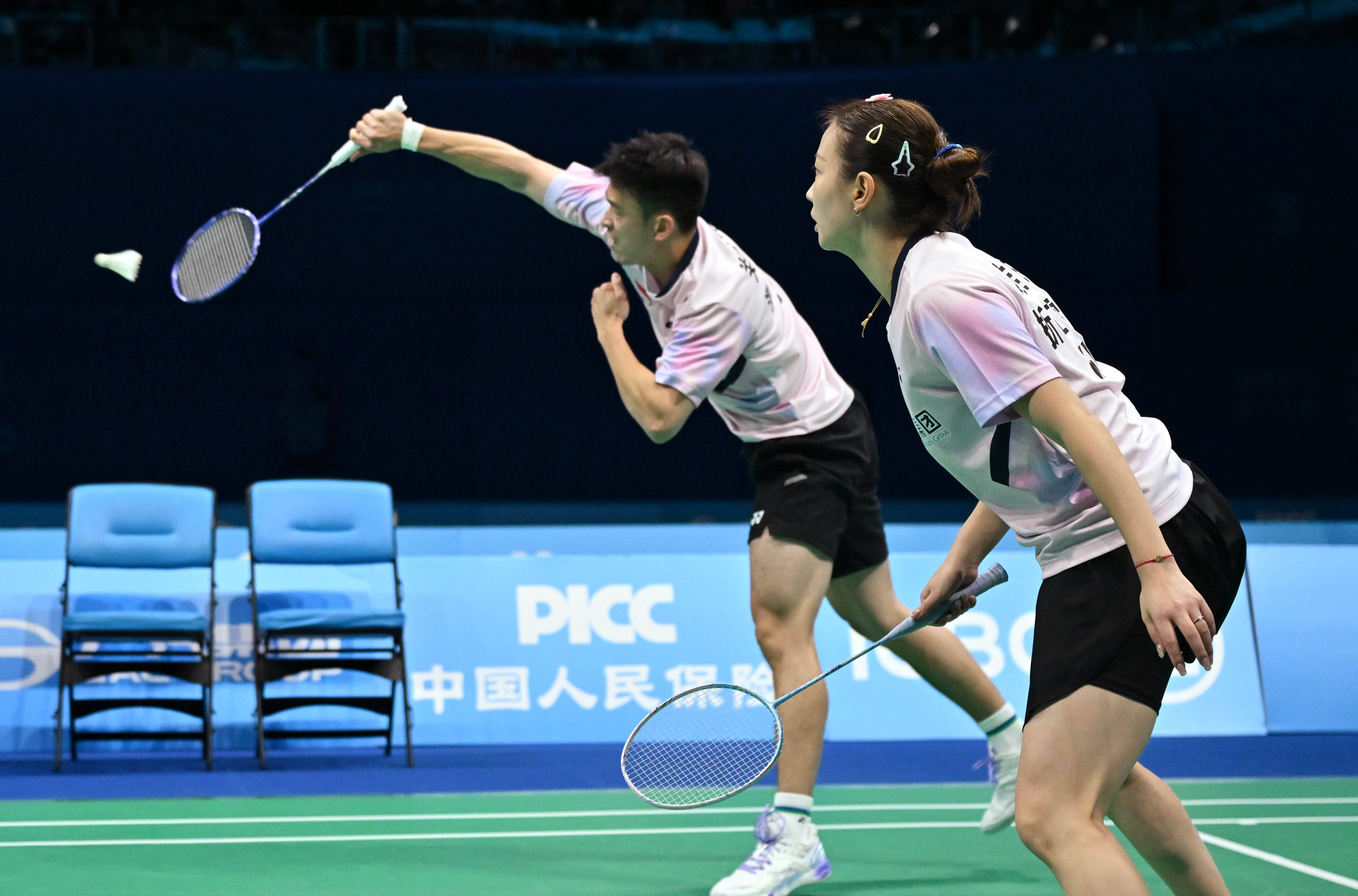 开云-全运会｜羽毛球——混双决赛：郑思维/黄雅琼夺冠