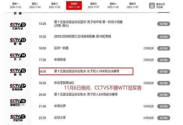 开云下载-调整！11月6日晚间CCTV5转播WTT冠军賽(sài)有变，5台不(bù)转播乒乓球(qiú)