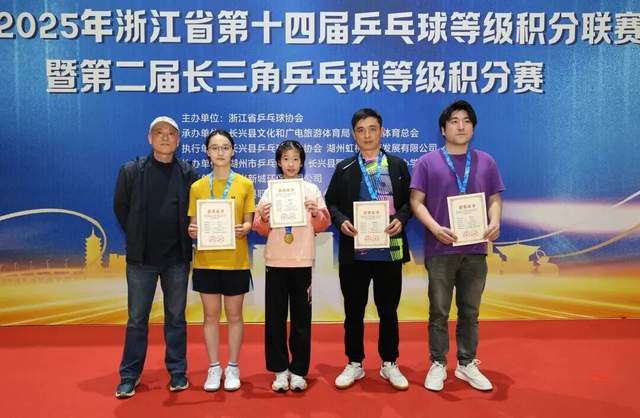 开云体育在线-“新城环保杯”2025年(nián)浙江(jiāng)省第(dì)十四届乒乓球等级积分联賽(sài)(长兴站(zhàn))暨第(dì)二届长三角乒乓球等级积分賽(sài)落(luò)幕